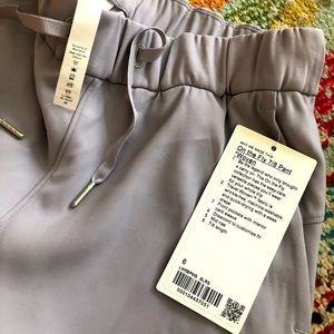 NWT lululemon silverscreen jogger 7/8 pant size 6